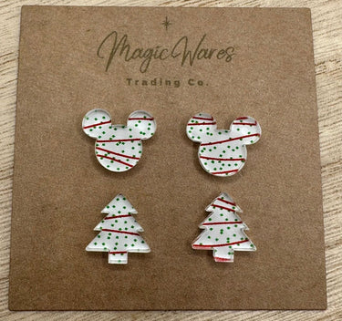Stud Snack Cake Combo Earrings (Pre-Order)